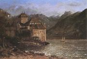 Gustave Courbet Castle oil painting reproduction